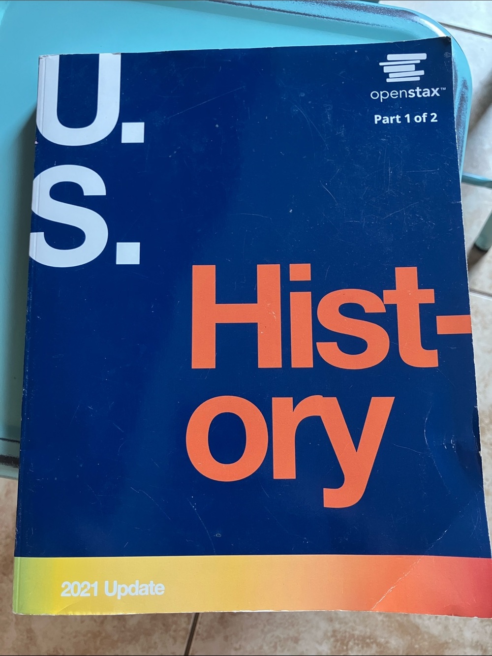 OpenStax 2021
update U.S. History Part 1
Of 2